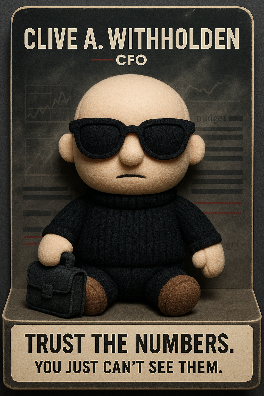 Clive A. Withholden Plush