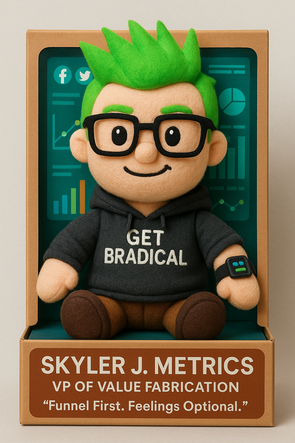 Skyler T. Metrics Plush